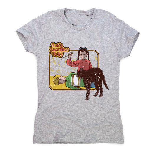 Sacrifice toby - funny halloween women's t-shirt