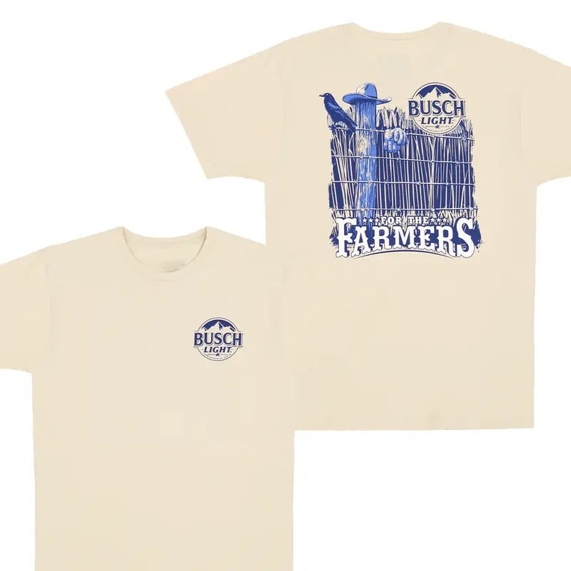 [SALE UP TO 45%] Busch Light 'For The Farmers' T-Shirt, Vinttage Busch Light Beer Shirt for Father's Day, Mother's Day...