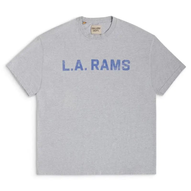 Summer 22/SS Gallery dept Vintage Heather Grey Logo printed T-shirt