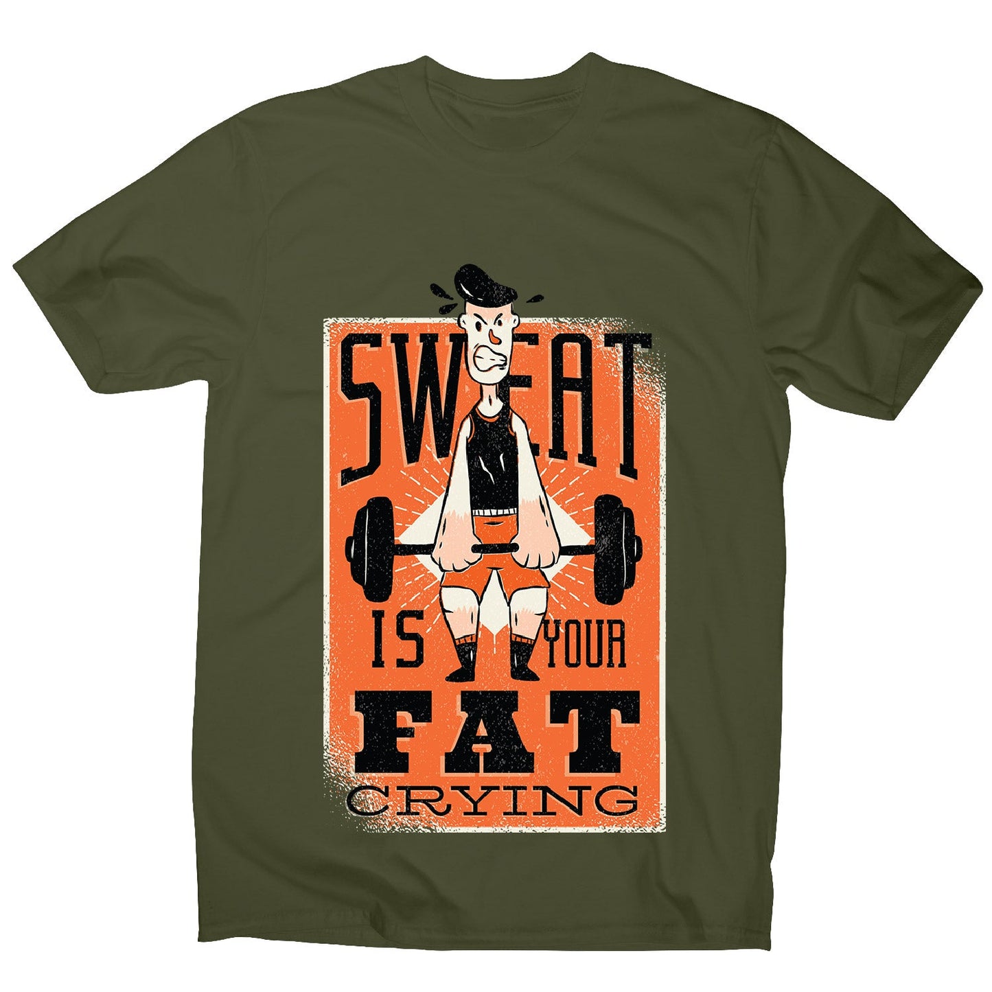 Sweat quote - men's funny premium t-shirt