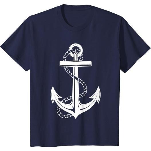 Sailor Costume Anchor Captain Sailing Men T-Shirt Made in USA