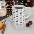 [Sale up to 50%] Minimalist Penis Pattern Mug, Funny Mug