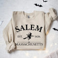 Salem Massachusetts Halloween Sweatshirt, Salem Witches Shirt, Halloween Shirt, Salem Sweatshirt, Salem 1626 Hoodie