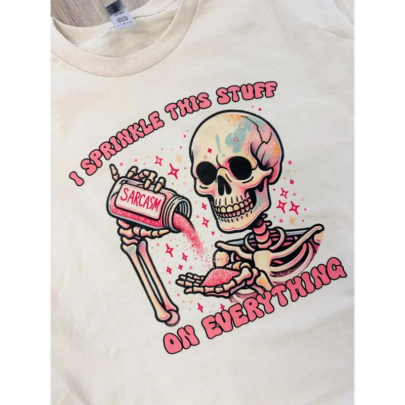 Sarcasm Sprinkle Graphic Top