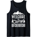 Sarcastic Camping Shirts With Saying Camp Quitcherbitchin Tank Top Made in USA