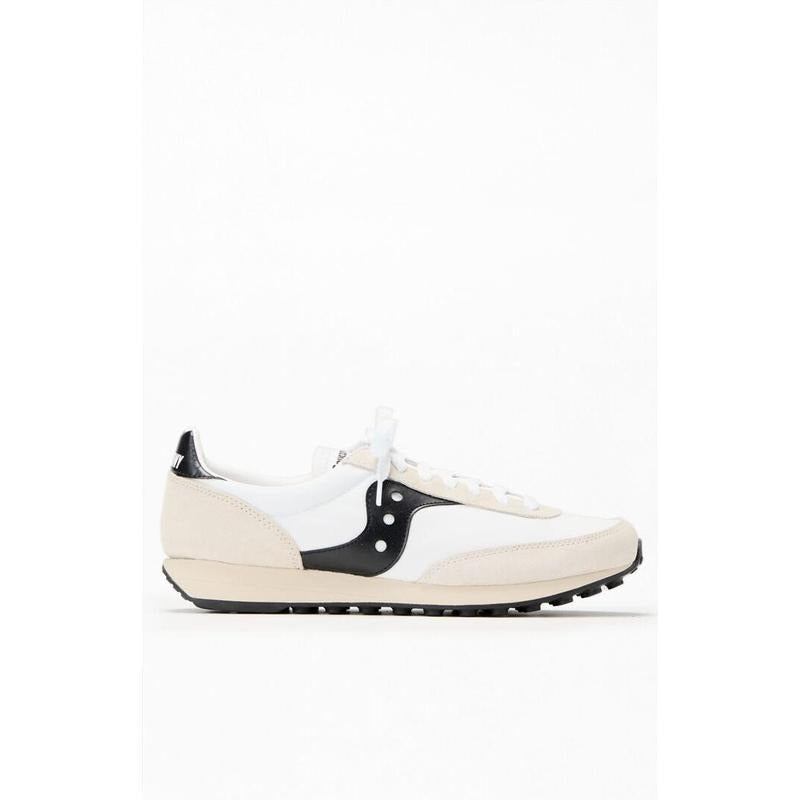 Saucony Women's White & Black Trainer 80 Sneakers