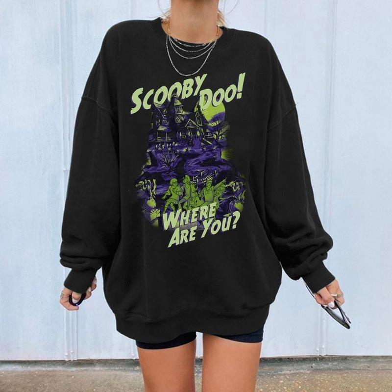 Scooby Doo Halloween Sweatshirt, Scooby Doo Where Are You Shirt, Funny Halloween T-Shirt, Spooky Season Shirt, Halloween Gift