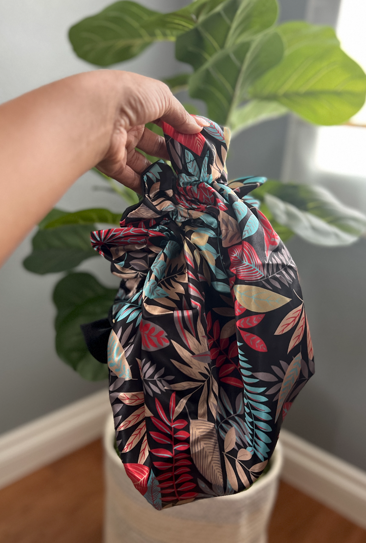 Seeing Green All Satin Bonnet