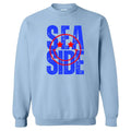Sea Side Block Letter Sweatshirt 'NLB'