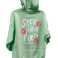 Seek Him First Hoodie | Bible verse hoodie | Christian apparel | Faith Based Christian Hoodie Cotton Menswear Polyester Sweaters Tops Pullover