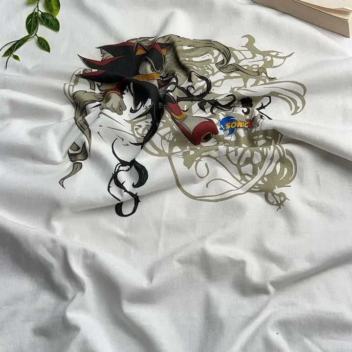 Shadow Shirt, Cartoon Movie Shirt, 2000s Video Games Shirt, Hedgehod Shadow Shirt, Son!c Merch Shirt