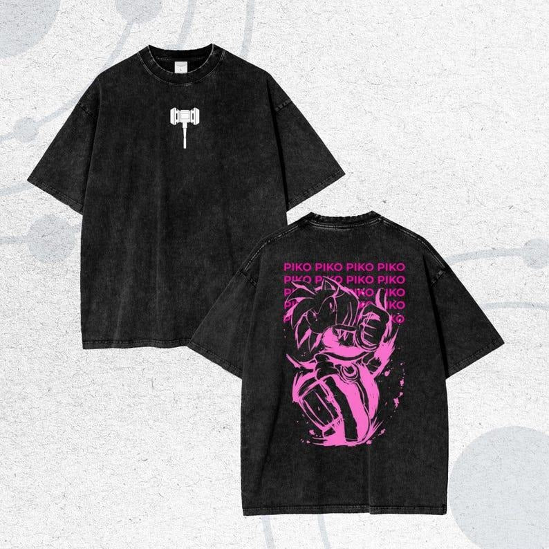 Shadow the Hedgehog Anime T-Shirt - Oversize Tee, The Hedgehog, Shadow the Hedgehog, Perfect Gift for Himstyle{n002}10