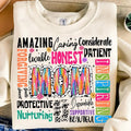 She Is Mom Png Retro Blessed Mom Png Mom Life Png Mother's Day Png Gift For Mom Retro Mama Quotes Sublimation T Shirt Design  T-shirt, sweater and Hoodie