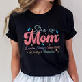 She is Mom Shirt | Inspirational Mom Tee | Retro Mama T-shirt | Mother's Day Gift | Mom Birthday Gift