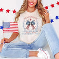 She's A Good Girl Loves Her Mama Loves Jesus And America Too Shirt, Coquette 4th Of July Shirt, American Girly Shirt, Christian Shirt, 4th of july Hoodie, T-shirt and sweater