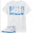 Shirt To Match AJ 12 Melo Blue, Graphic Tee,Best Gift