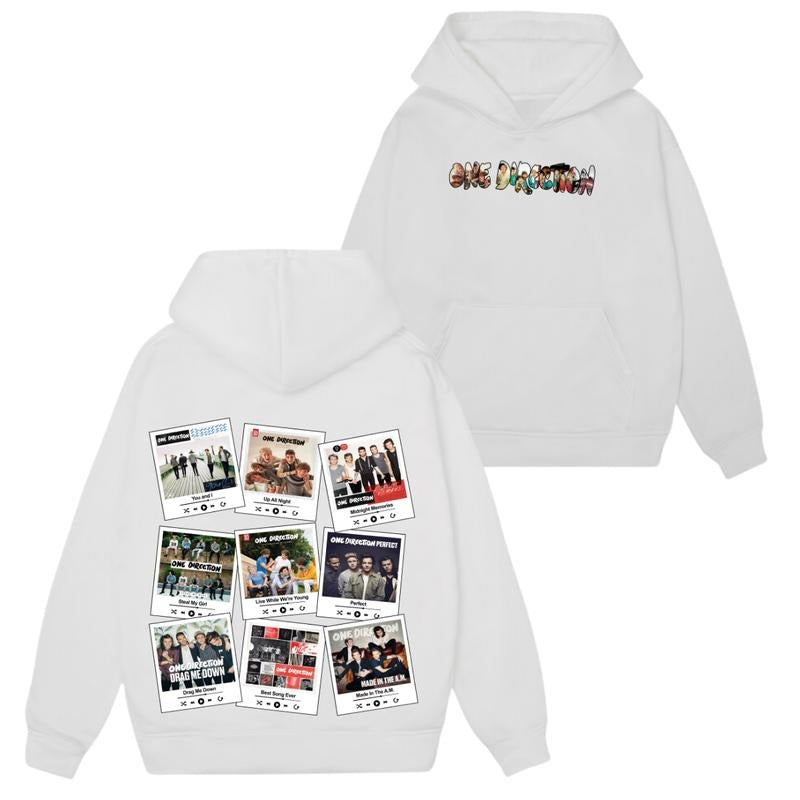One Direction Since 2010 2side Hoodie/Sweatshirt/Shirt, Retro Crewneck, Gift For Your, Cotton Womenswear Sweaters