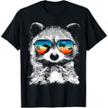 Shirts With Glasses Sunglasses Retro Style T-Shirt made in us