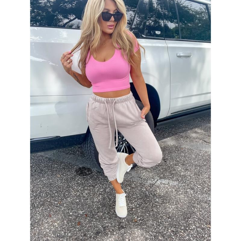 Signature Look Ash Mocha Jogger Sweats