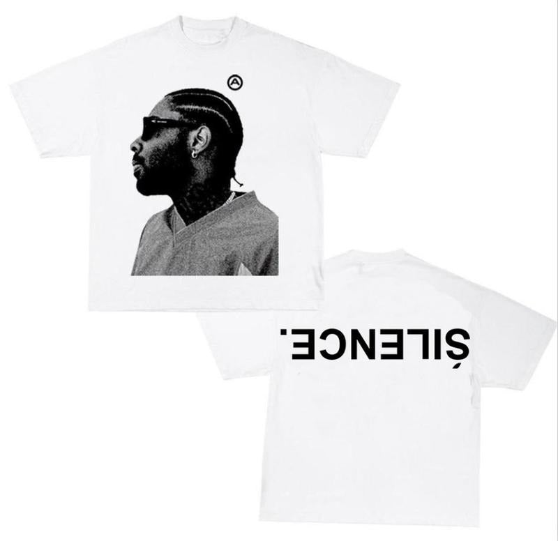 Silence Brent Faiiyaz Rap Tee T-shirt