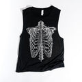 Skeleton Ribcage -  Muscle Tank