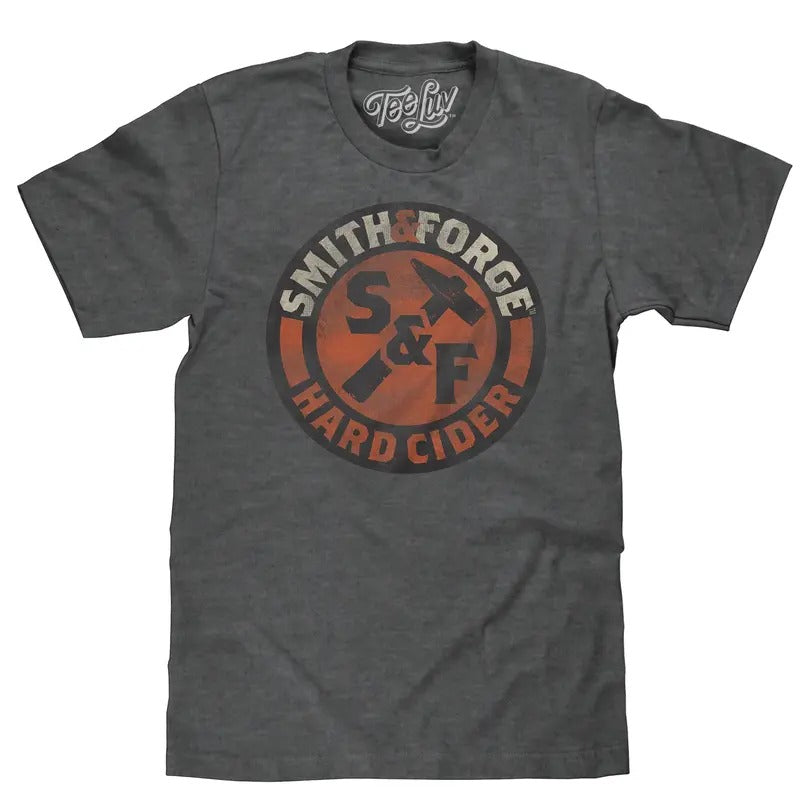 Smith & Forge Hard Cider Logo T-Shirt - Gray