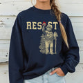 Smokey Bear Resist Shirt, Environmental Activism Tee, National Park T-Shirt, Protect Our National Parks Sweatshirt, Parks Over Profit Granola Girl
