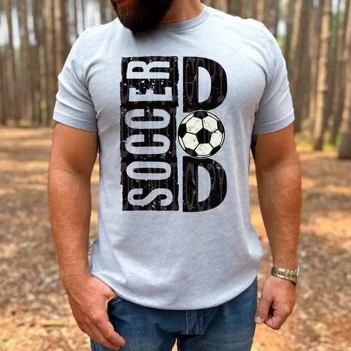 Soccer Dad DTF Transfers - THIS IS NOT A SHIRT