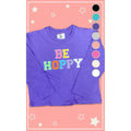 Soft Chenille Be Hoppy Easter Youth Long Sleeve Shirt