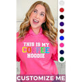 Soft Chenille This is My Custom Graphic Hoodie