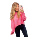 Something To Consider Pink Luxury Sweater
