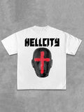 Sopula Hellcity-New Printed Pattern Design Cotton Casual T-Shirt