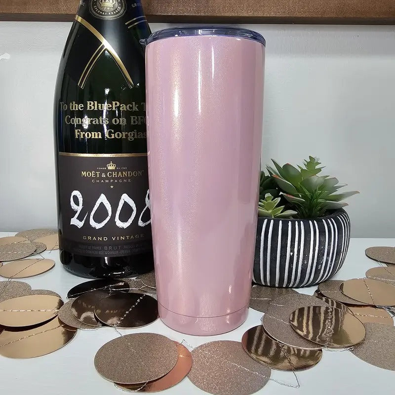 Sparkle Pink Piper Lou 20oz Tumbler