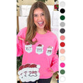 Sparkle Santa Sweatshirt