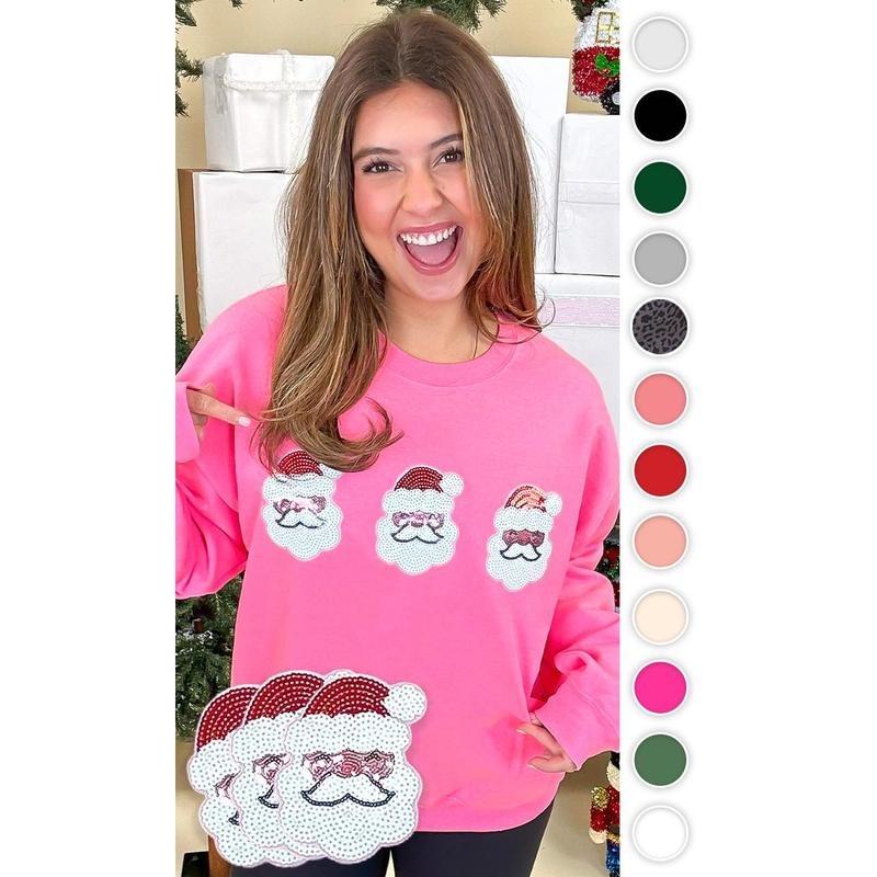 Sparkle Santa Sweatshirt