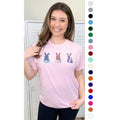 Sparkle Trendy Bunnies Adult T-Shirt