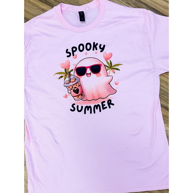Spooky Summer Graphic Top