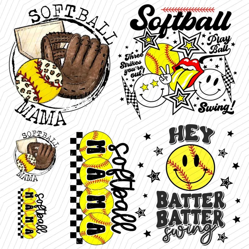 Sports Gang Sheet, 22 x 24