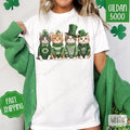 St Patrick Cats Shirt Gildan, St Patrick's Day Women's Tee, Cute Women's Tshirt Plus Sizes