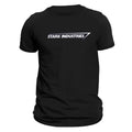 Stark Industries Men's T-shirt Casual Classic Cotton Crewneck Soft Top with Logo