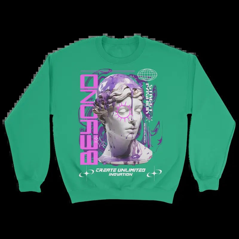 Streetwear Sweatshirt - Oversized Apparel Casual Man