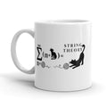 String Theory Coffee Mug Funny Nerdy Cat Math Ceramic Cup-11oz Funny Coffee Mugs Ceramic Printed Drinkware Cup