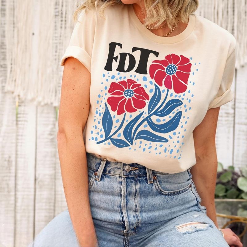 Subtle Anti Trump shirt, FDT shirt anti maga shirt, anti trump gift, Liberal shirt, democrat shirt, feminist shirt, funny political shirt