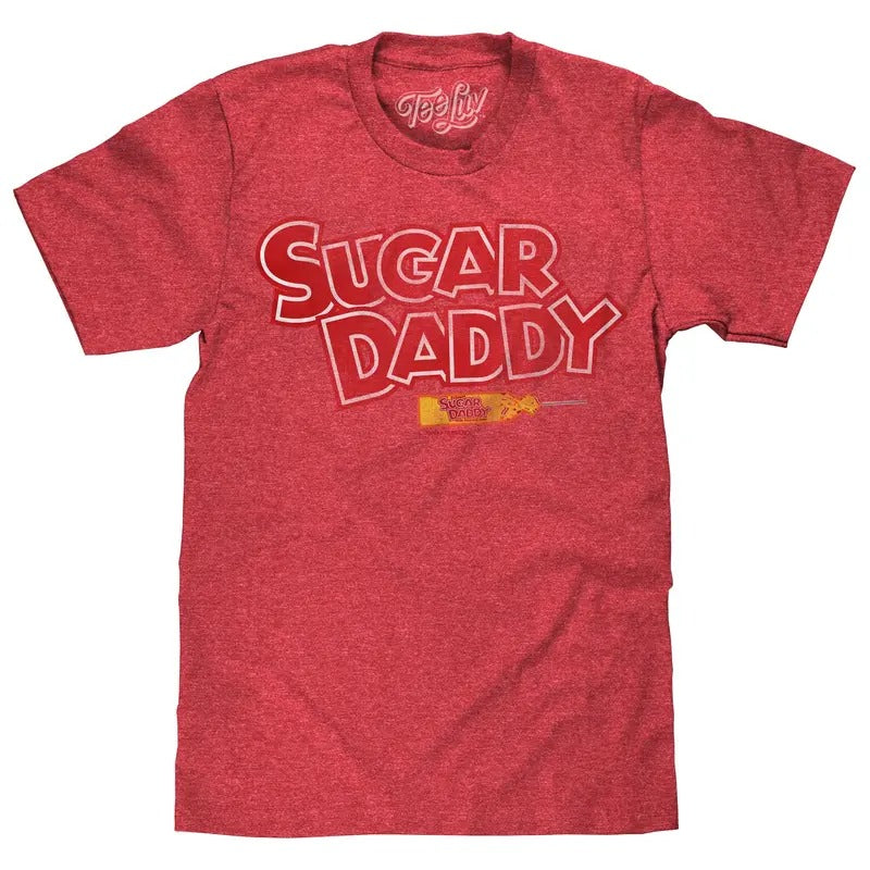 Sugar Daddy Logo T-Shirt - Red