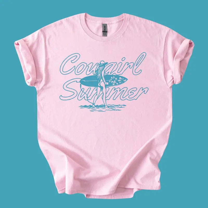Summer Coastal Cowgirl Shirt ,