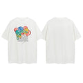 Summer New Martine Rose Fashion Brand Balloon Letter Men and Women Same Style Couple Loose Short Sleeve T-shirt