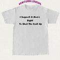Support Man's right  - Unisex Heavy Cotton Tee, Gifts