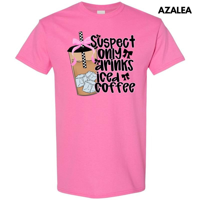 Suspect Drinks Iced Coffee Gildan Short Sleeve T-Shirt 'NLB'