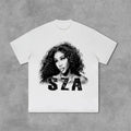 Sza Graphic Print Cotton T-Shirt, S to 4XL, Menswear