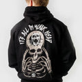 Men's All in Your Head Hoodie/T-Shirt - Cotton Fleece Pullover